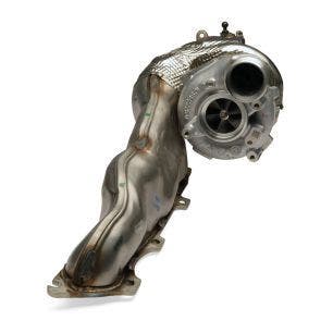 EXHAUST GAS TURBOCHARGER, LH (WATER-COOLED)