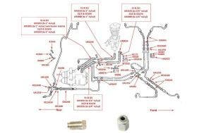 Silver Cloud I-III & S1-3 Hoses & Pipes