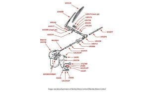 Silver Cloud I & S1 Wiper Motor