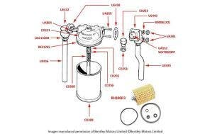 Silver Cloud I & S1 Oil Filter