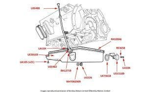  Silver Cloud II/III & S2/3 Sump