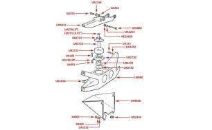 Silver Cloud I-III & S1-3 Rear Gearbox Mount