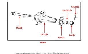 Silver Cloud I-III & S1-3 Speedometer Drive