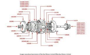 Silver Cloud I-III & S1-3 Drum & Brake Band (Rear)