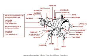 Silver Cloud I & S1 Differential Casing