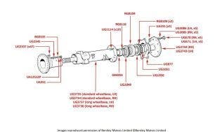 Silver Cloud II/III & S2/3 Rear Axle