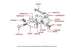 Silver Cloud I & S1 Centre Propellor Shaft Support