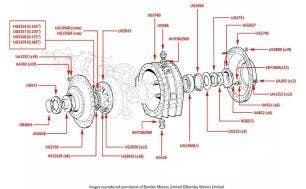 Differential Casing, Silver Cloud II (chassis SRA203 on), Silver Cloud III  (all chassis)  S2 (chassis B185AM on) & S3 (all chassis)