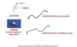 Silver Cloud II/III & S2/3 Choke Pipes