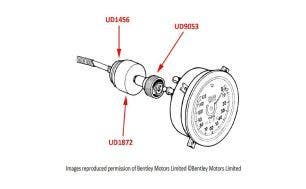 Silver Cloud I/II & S1/2 Speedometer Cable