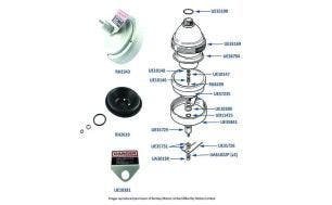 Accumulator Spheres & Components chassis numbers 01001-26708