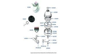 Accumulator Spheres & Components chassis numbers 30000-41648