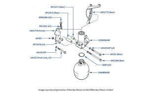 Accumulator Valves & Components chassis numbers 50000-50757 & 01557-05036