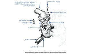 Thermostat, Housing & Transmitters chassis numbers 01001-08741