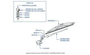 Wiper Arms, Blades, Washer Jets & Embellishers