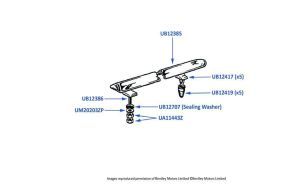 Bonnet/Hood Chrome Moulding