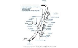 Front Bumper chassis numbers 01001-26708 (Bumper & Fittings)