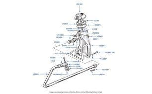 Oil Filler & Breather chassis numbers 02390-03004 (Hobourn-Eaton Steering Pump)