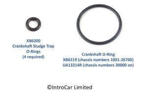 Crankshaft O-rings