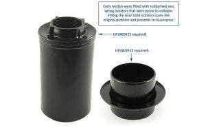 Rear Solid Isolator Conversion Kits