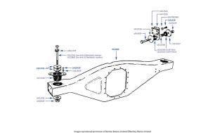 Rear Crossmember chassis numbers 01001-41648