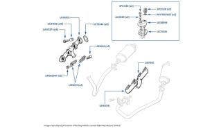 Exhaust Manifolds chassis numbers 50001-50757 & 01557-05036 (Fuel Injected Cars)