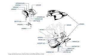 Steering Cowl chassis numbers 21535-26708, 6 Position Gear Selector (PRNDIL)