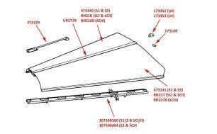 Silver Cloud I-III & S1-3 Bonnet/Hood