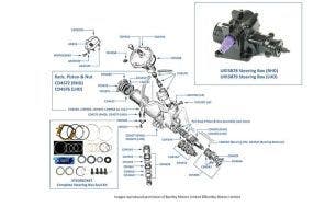 Steering Box chassis numbers 01001-06428 (Hobourn-Eaton Steering Pump)