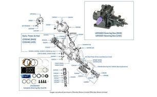 Steering Box chassis numbers 06429-11215