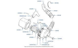 Air Intake chassis numbers 40194-50757 & 01557-05036 (Fuel Injected Cars)