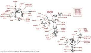 Silver Cloud I & S1 Steering Box (Power Assisted, Oil Lubricated Steering)