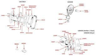 Silver Cloud III & S3 Front Sidelights/Indicators