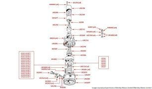 Silver Cloud I & S1 Steering Spool Valve (Upper), Power Assisted Steering