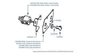 Wiper Switch chassis 09001-11866