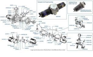 Fuel Pump & Components chassis numbers 01001-26708