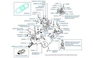 Intake Manifold & Tee Piece chassis numbers 12490-18417