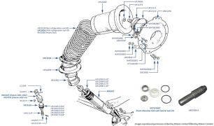 Front Shock Absorbers & Springs chassis numbers 01001-11465