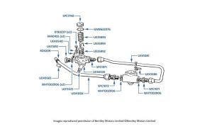 Carburetor Filter & Pipes (SU Carburetor, chassis 30000-50757 & 01557-05036) chassis numbers 30000-41648 (not USA, Canada or Japan)