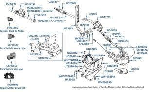 Headlight Wipers chassis numbers 40423-41648