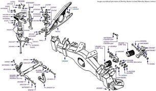 Rear Subframe & Torque Arm chassis numbers 06699-41648