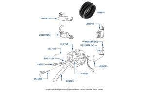 Automatic Speed Control chassis numbers 30000-34373 (4-door cars, SU Carburetor)