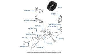 Automatic Speed Control chassis numbers 37970-41601 (4-door cars, SU Carburetor)