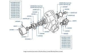 Differential Output Shaft chassis numbers 1001-41648