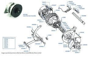 Alternator chassis numbers 03002-07411