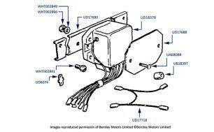 Wiper Control Unit (no intermittent wipe) chassis 9001-26708