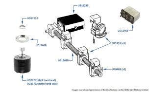 Seat Motors, Switches & Clutches