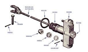 Rear Brake Expander, Silver Dawn, Silver Wraith, MkVI & R-Type