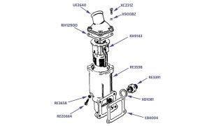 Silver Dawn, Silver Wraith, & MKVI Thermostat Housing (without support for ignition coil)