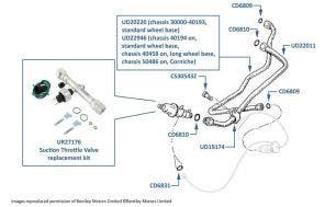 Suction Throttling Valve (chassis numbers 30001-50757 & 01557-05036)